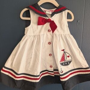 Toddler sailor dress